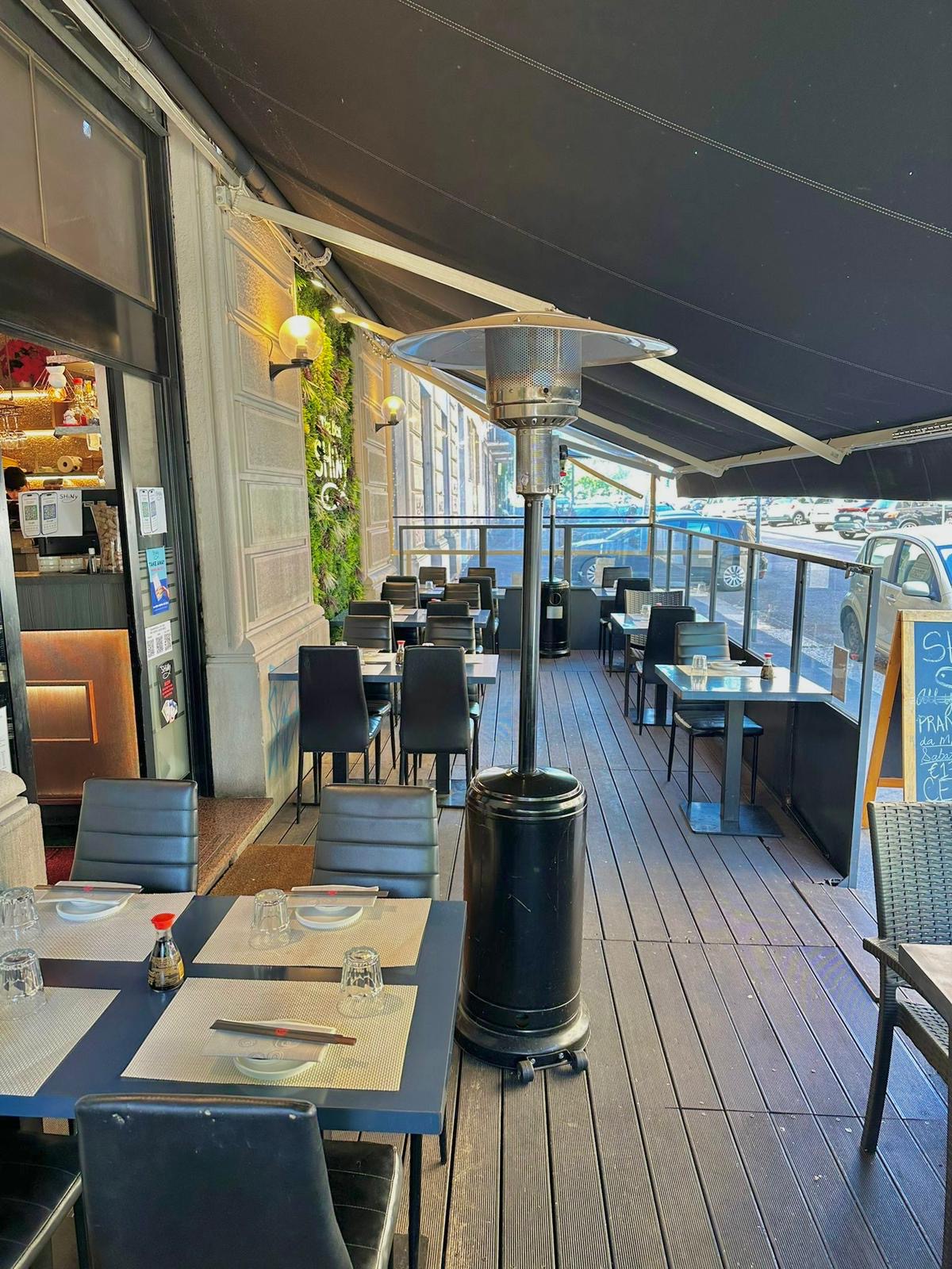 Dehor esterno del ristorante