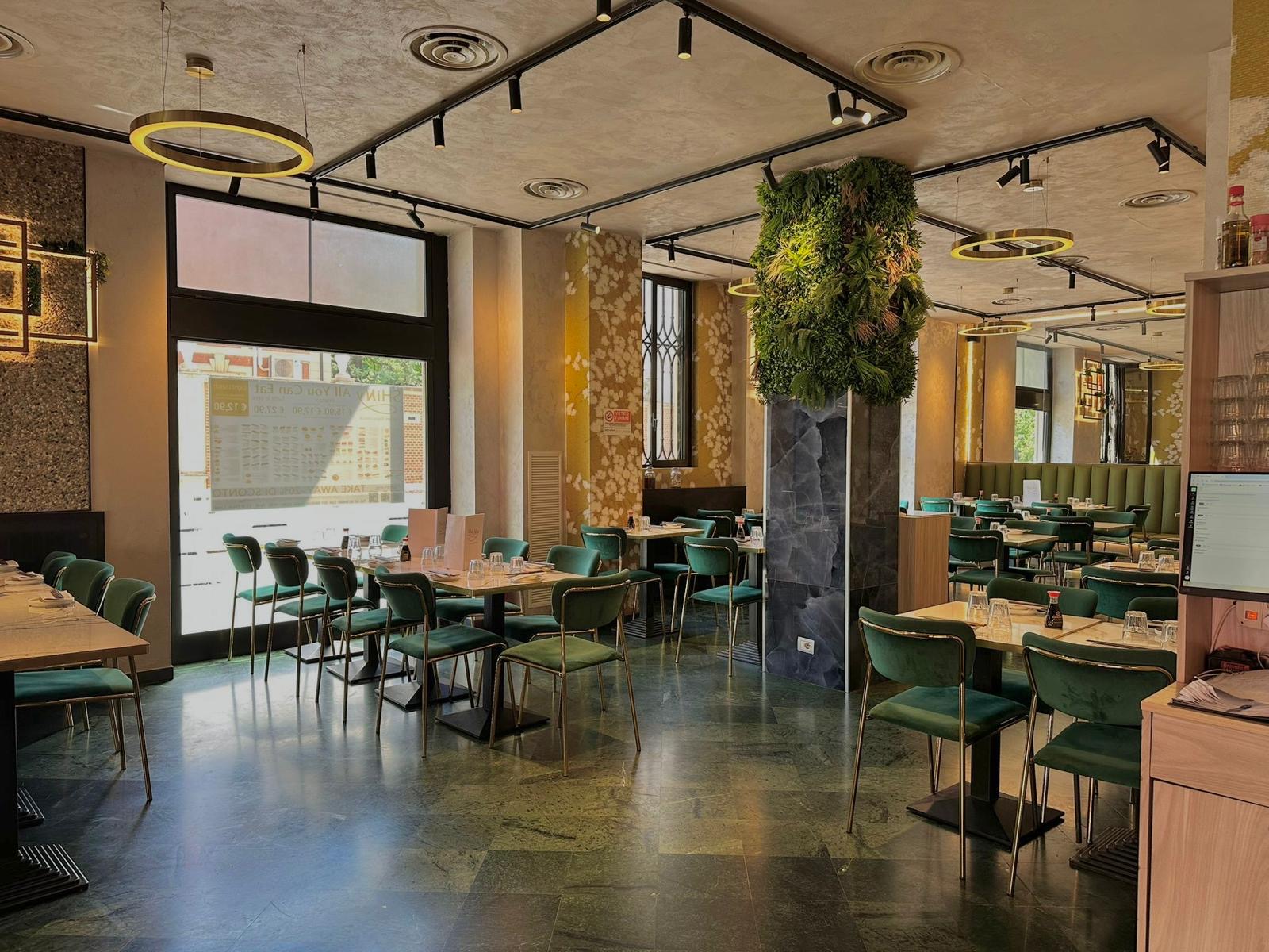 Sala interna del ristorante